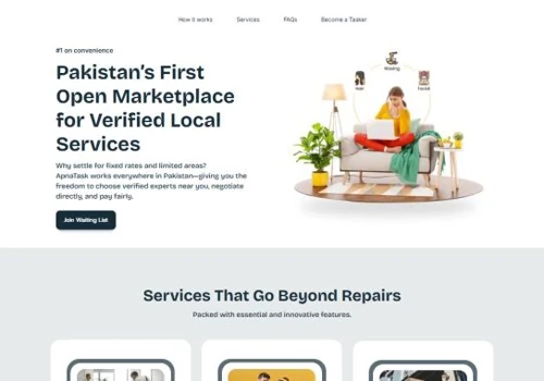 ApnaTask - A Marketplace for local services