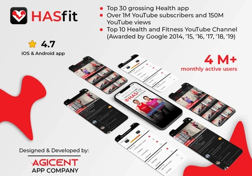 HASfit App and Web for Home Workout Routines & Fitness Plans