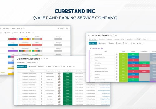 Monday.com setup for Parking Management Firm