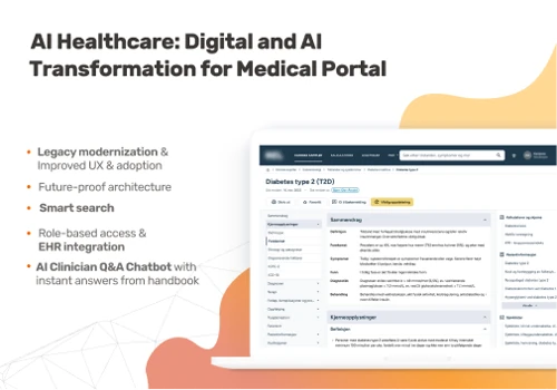 Digital and AI Tranformation for Healthtech