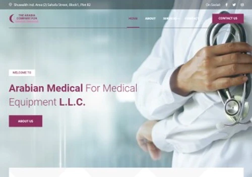 Arabian Medical (Web Development + Content)