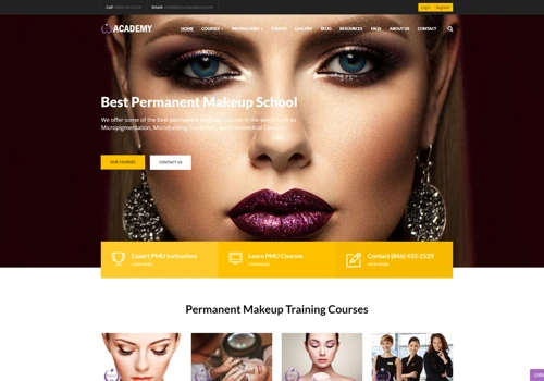 Permanent Makeup Marketing & Website Design