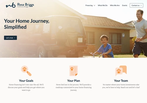 WordPress Website and Rebrand for Financial Co.