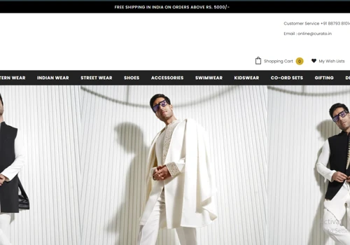 Web Design and Deveolpment for Curato