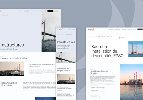 New website for a engineering consulting firm