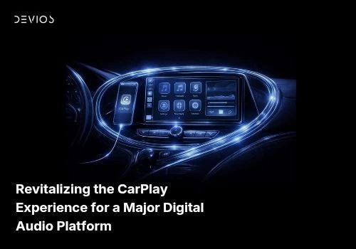 CarPlay Experience for a Digital Audio Platform