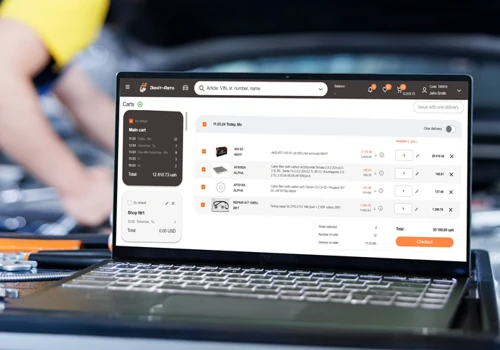 Zenit Auto B2B Platform