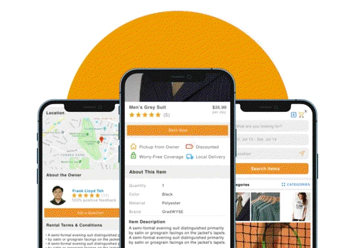 A peer-to-peer rental marketplace