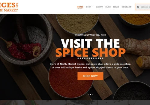 Enhancing North Market Spices' Ecommerce Website