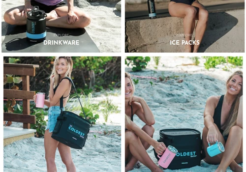 Woocommerce website -The coldest water