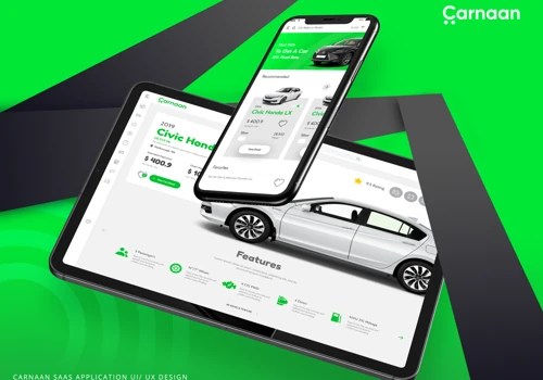 Carnaan - Leasing Car App | Ui / Ux Design
