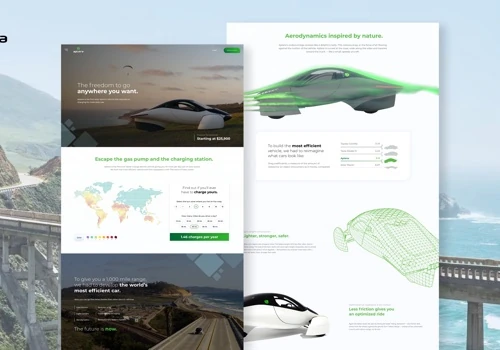 Aptera - Website Design