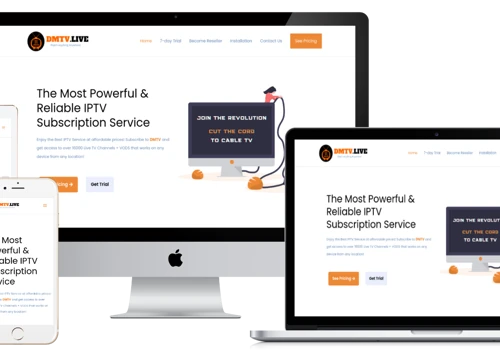 IPTV Services Website