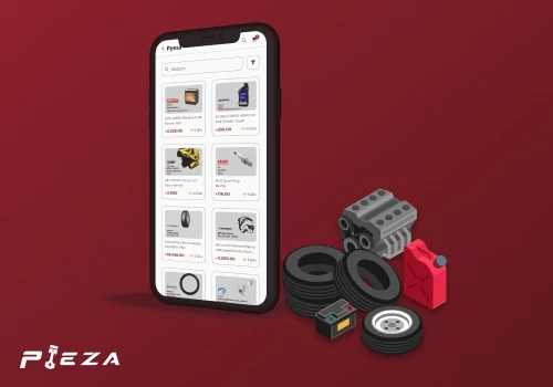 Pieza - M-Commerce for Automotive Parts