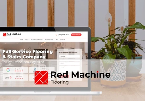 Red Machine Flooring: Web Design & Marketing