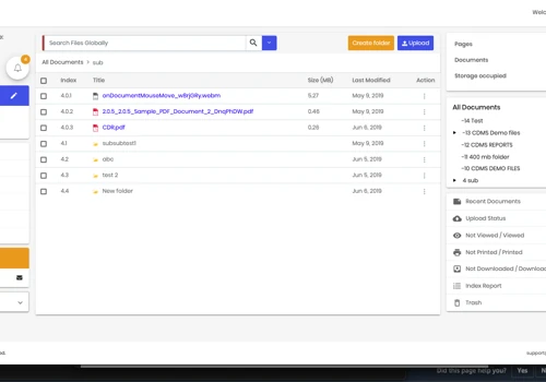 Docully - Virtual data room to share documents