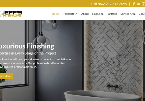 Jeff's Interiors Website