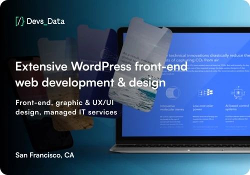 Comprehensive web development & design