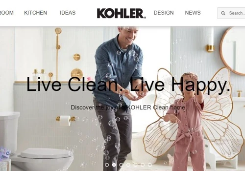 KOHLER - Website design and Development