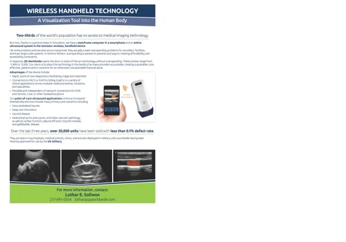 Low-cost Handheld Ultrasounds