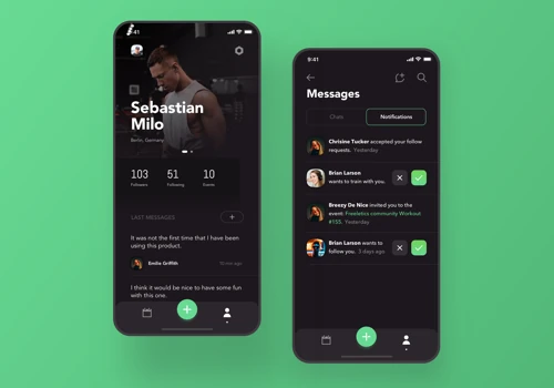 Fitness App Design