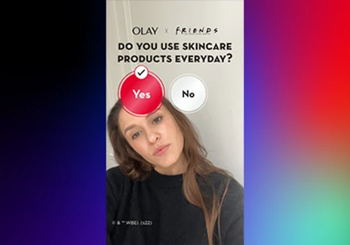 Olay x F.R.I.E.N.D.S. - Instagram AR Filter