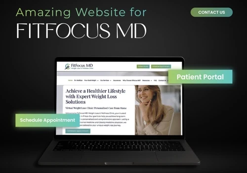 Modern Health & Wellness WordPress Website Design