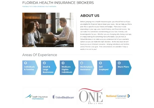 WordPress Website for Health Insurance Agency