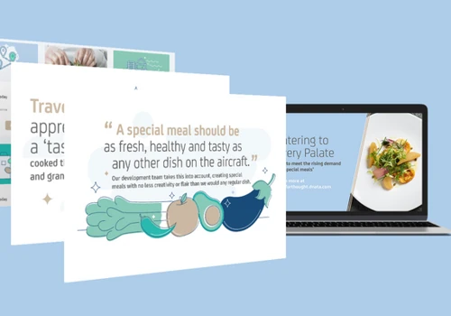 Food for Thought platform: online content hub