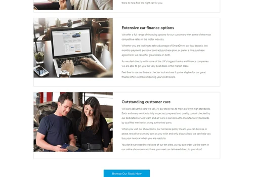 Motor Depot Website