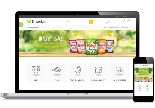 Emporium - UI Designing