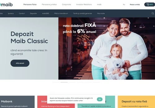 MAIB corporate website