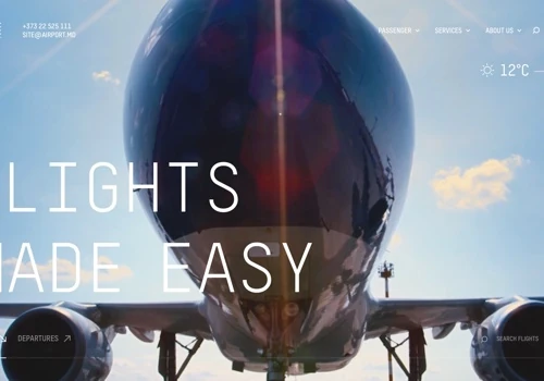 Chisinau Airport website