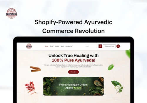 Panchnada - Shopify based e‑commerce platform