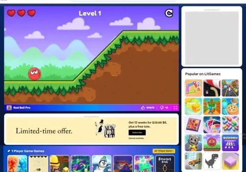 LitGamez : Free Online gaming portal