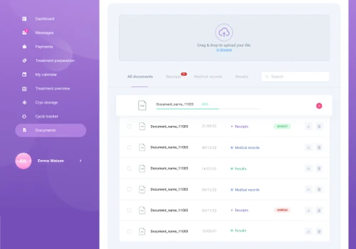 Unica Clinic: User-friendly Patient Portal