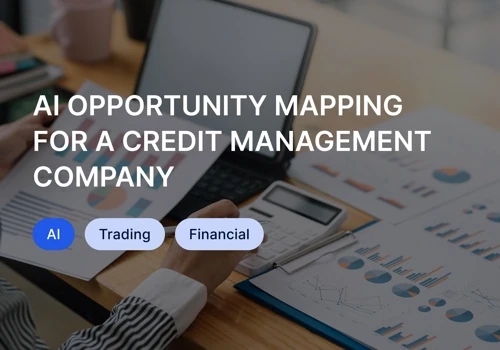AI opportunity mapping for credit management