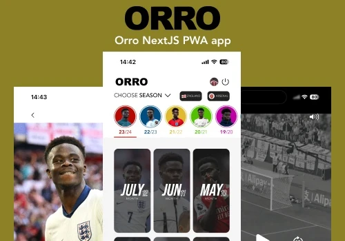 ORRO - Footballer's app
