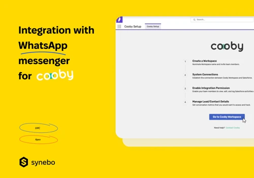 Integration with WhatsApp messenger for Cooby