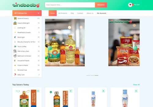 Online super shop