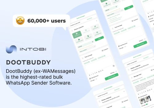 DootBuddy – Bulk WhatsApp Sender Software