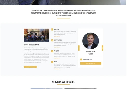 Black Eagle Consulting - Web Development