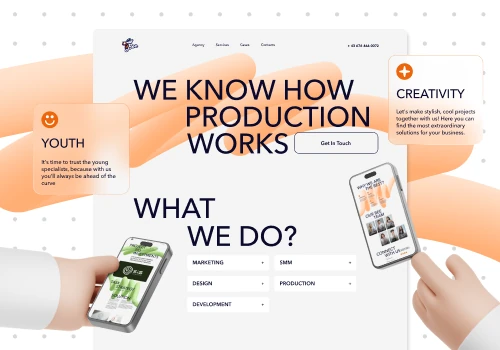 BEECREATIVE website design