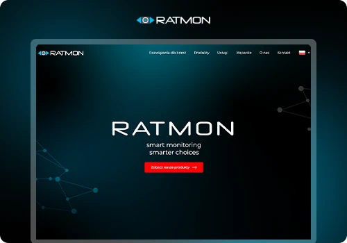 Web design for a tech company