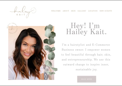 Hailey Kait Website Content