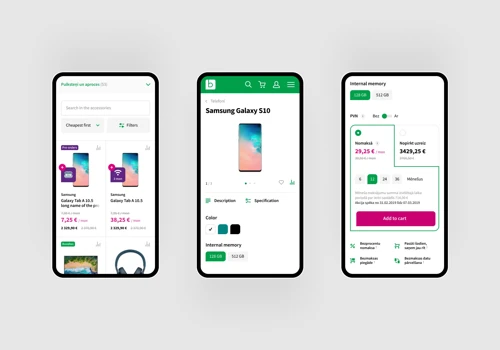 Web Shop for Bite