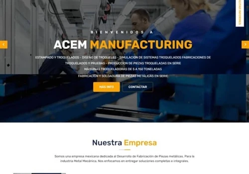 Development of Manufacture of Metal Parts