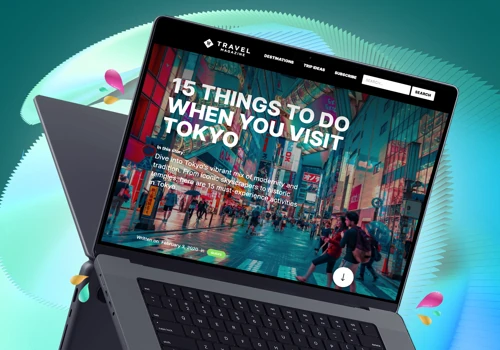 Travel Magazine: Driving a +5900% traffic increase
