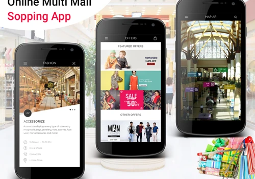 Responsive website for a famous mall in Dubai