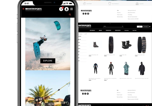 WSW - B2B custom eCommerce platform using Magento